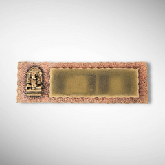 Handcrafted Stone Textured Nameplate | Survase