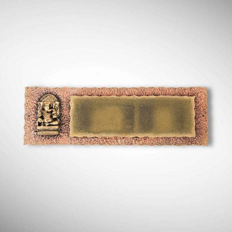Handcrafted Stone Textured Nameplate | Survase