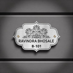 Stainless Steel Engraving Nameplate with Duco Paint | RAVINDRA BHOSLE
