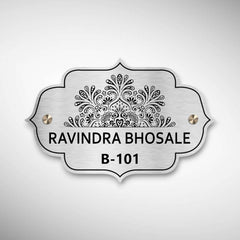 Stainless Steel Engraving Nameplate with Duco Paint | RAVINDRA BHOSLE