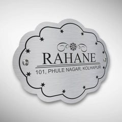 Customized Stainless Steel Letters Etched Nameplate | RAHANE