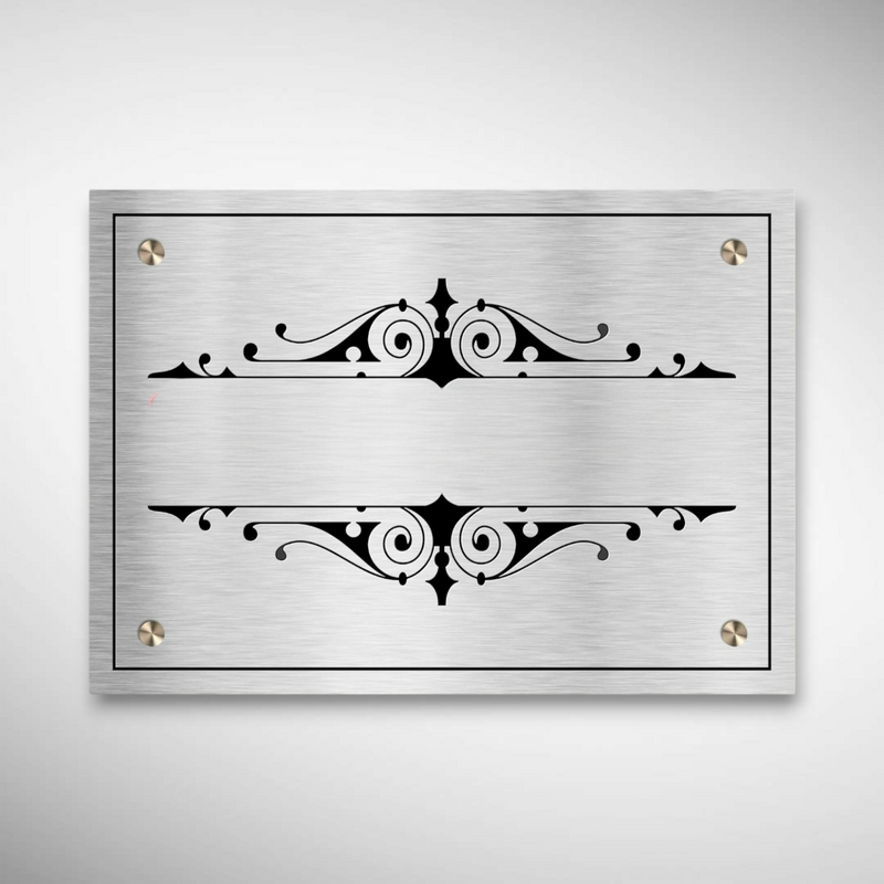 Durable Stainless Steel Nameplates For Home And Offices | Shivajirao Bhosale