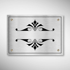 Customized Stainless Steel Letters Etched Nameplate | Dingwanis