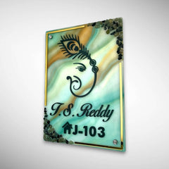 Multicolored Acrylic Resin Nameplate | REDDY