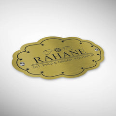 Durable Brass SS Nameplate Engraving