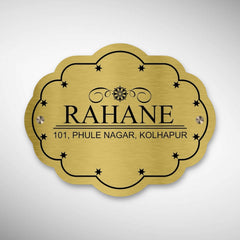 Durable Brass SS Nameplate Engraving