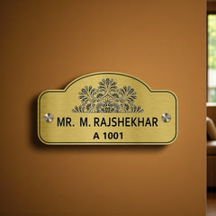 Durable Brass SS Nameplate Engraving