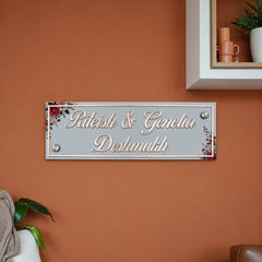 KKAA0038 acrylic nameplate — additional installed view