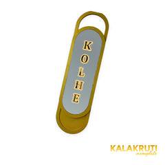 KOLHE capsule LED nameplate — Right angle LED on