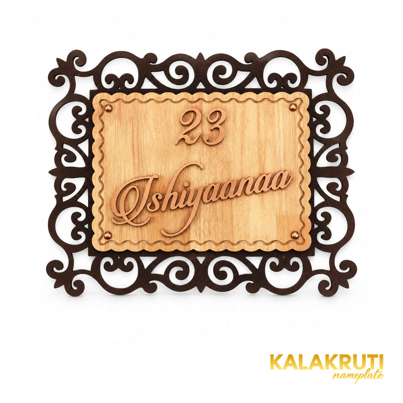 Ornate Scroll Frame — 23 — front (KKWN0018)